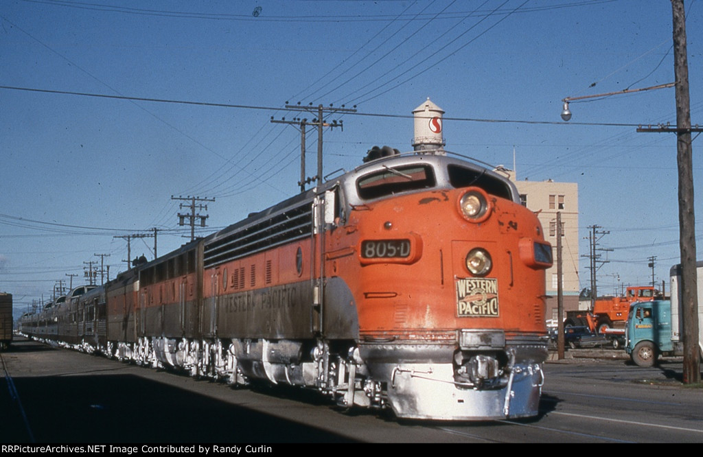 WP 805D with the California Zephyr